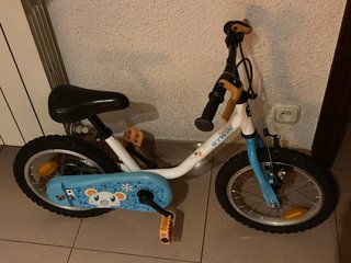 Bicicleta infantil Btwin Arctic 100 14"