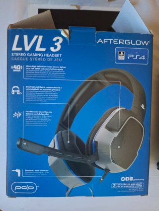 Auriculares Gaming PDP Afterglow LVL 3 PS4/PC