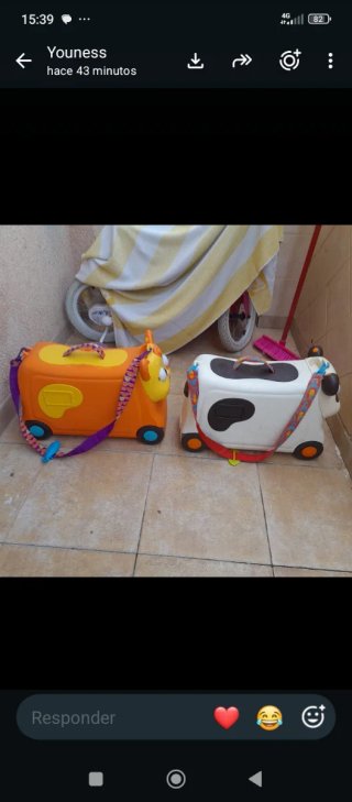 Maleta infantil para niñose