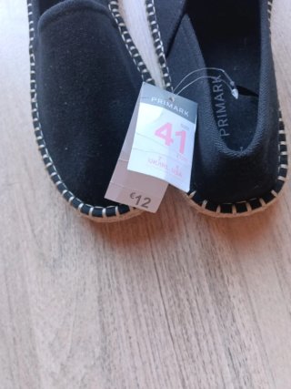 Zapatillas Primark negras talla 41