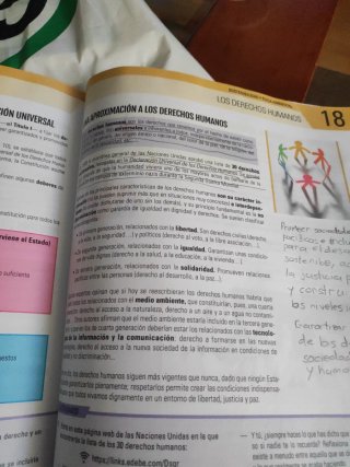 Libro de texto 3 ESO. Valores cívicos y éticos.