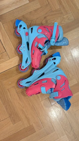 Patines extensibles niña Talla 25-32 protecciones