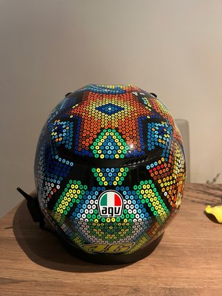 Casco Moto AGV K3 Rossi Winter Test 2018 Talla M