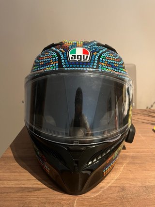 Casco Moto AGV K3 Rossi Winter Test 2018 Talla M