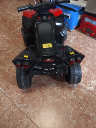Moto Eléctrica Infantil Roja y Negra