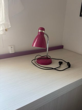 Mesa, Cama Nido Juvenil, Lámpara y Silla