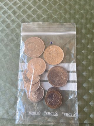 Lote monedas antiguas extranjeras