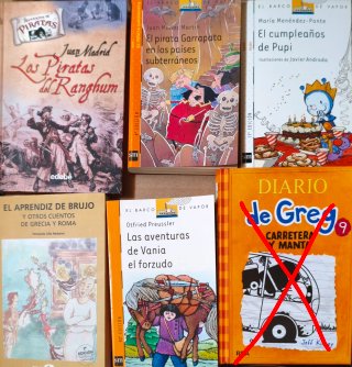 Varios libros infantiles y adultos