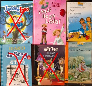 Varios libros infantiles y adultos