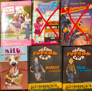 Varios libros infantiles y adultos