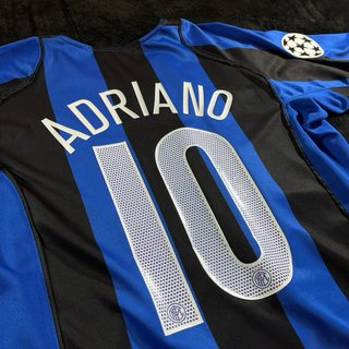 Camiseta Retro Inter Milán 2004/05 CL Adriano 10