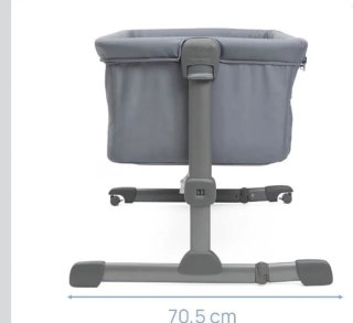 Cuna colecho Chicco gris