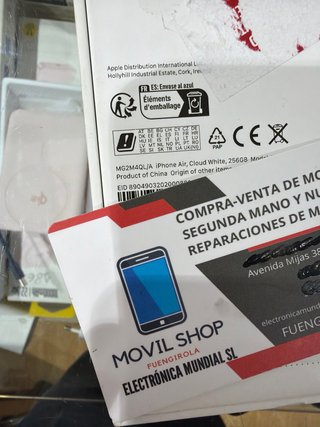 iPhone Air 256GB sin abrir