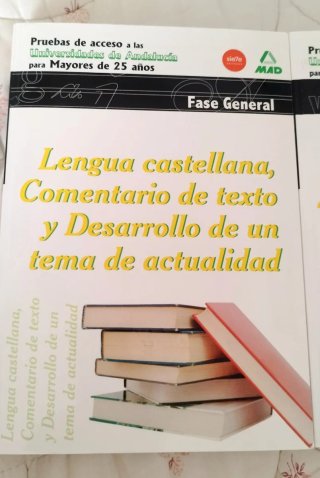 Inglés y Lengua / Universidad mayores de 25