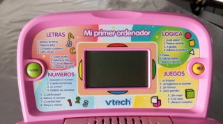 Ordenador VTech rosa para niños