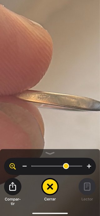 Anillo Oro Blanco 18k