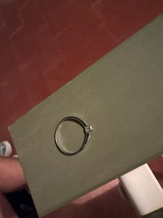 Anillo Oro Blanco 18k
