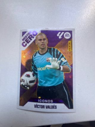 Cromo Víctor Valdés La Liga Panini
