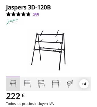Soporte para teclados y sintetizadores