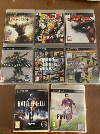 Console PlayStation 3 + 6 Giochi + Controller