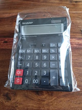 Calculadora Sharp CH-612 Twin Power