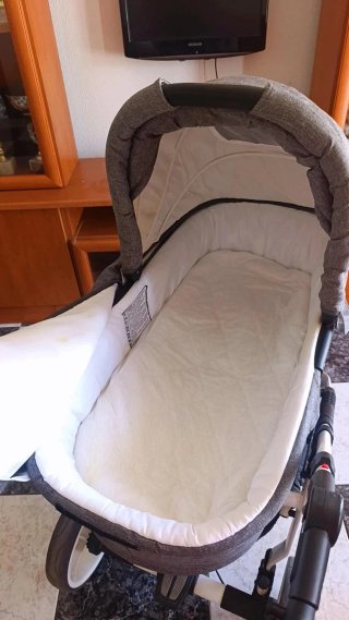 3 en 1 capazo, silla y cuco completo