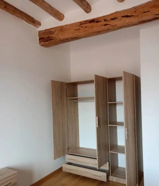Armario Blanco 4 Puertas y 2 Cajones