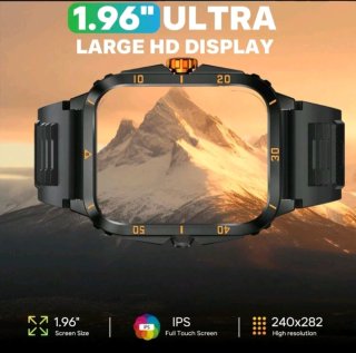 Reloj inteligente Smartwatch Negro