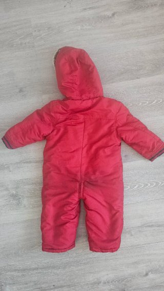 Buzo Nieve Bebé John Lewis Rojo
