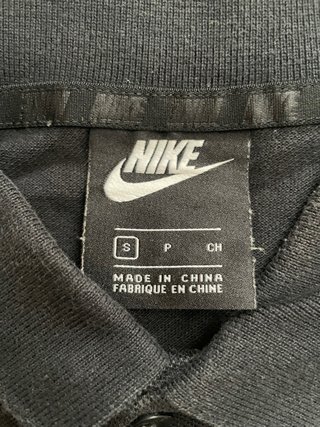 Polo Nike Negro Talla S