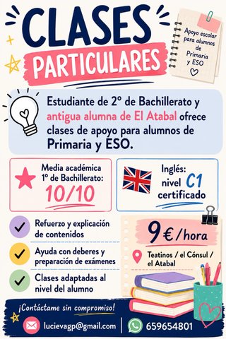 CLASES PARTICULARES