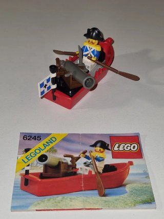 Lego Pirati 6245 - Barca con Cannone