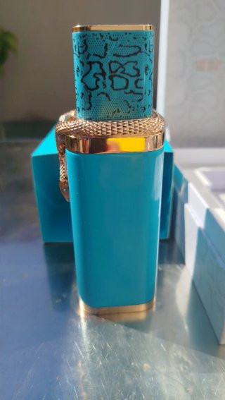 Frasco Perfume Árabe Vulcan Feu Vacío