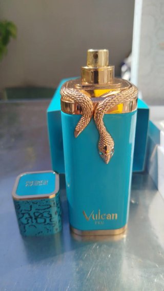 Frasco Perfume Árabe Vulcan Feu Vacío