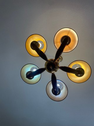 Lámpara de techo decorativa 5 luces