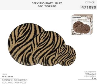 Servizio Piatti 18pz DGBavaria Slice Crema