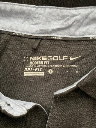 Polo Nike Golf Talla S Gris