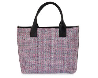 Borsa PINKO Bag Tweed Vera Pelle Made in Italy