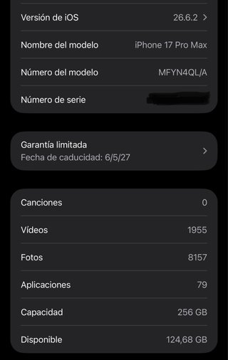 Cambio iPhone 17 Pro Max Naranja Cósmico