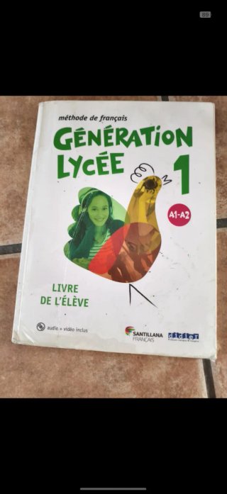 GENERATION LYCEE A1/A2 ELEVE+CD+DVD