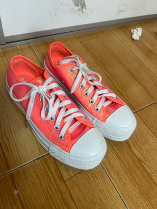 Converse Naranja/Rosa Brillantes Talla X