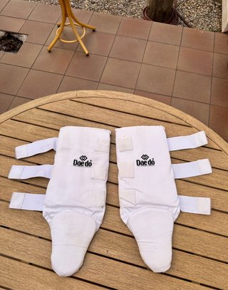 Protector espinillera Taekwondo/Karate 5-9 años