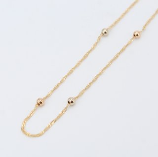 Cadena de oro de 18k. Peso: 2.37 gr.