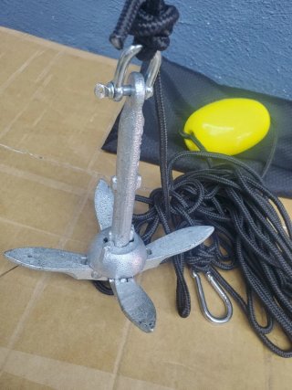 Ancla Plegable Kayak Marina Metal
