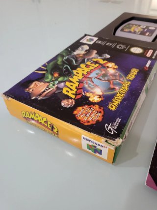 Rampage 2 Universal Tour N64 Completo