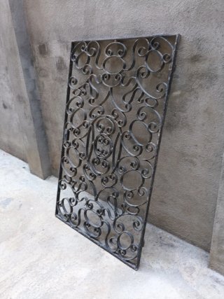 Reja de forja decorativa