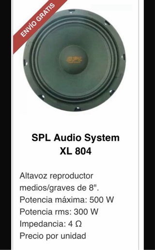 Subwoofer SP Audio SP15C 15 500W RMS