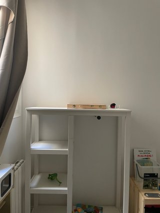Mueble blanco multiusos