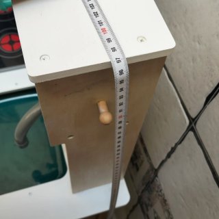 Cocinita de madera para niños con sonido y luz