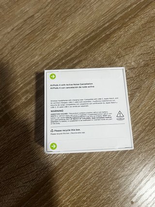 Airpods 4 Nuevos Con Cancelación Ruido